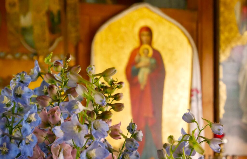 Kukkia, Maria ja Jeesus